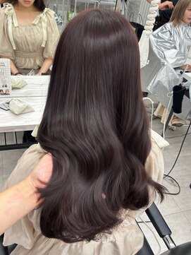 アマトウキョウスマートサロン(AMA TOKYO×Smart Salon) ラベンダーグレージュ　ダークラベンダー　透明感カラー