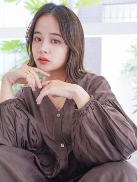アンジェリカ 尼崎店(ANGELICA) ナチュラルボブ 艶髪チョコレート