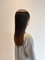 ペスカケイクリエイティブ(PESCA K-CREATIVE) 髪質改善縮毛矯正×艶グラデーションロング