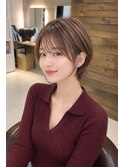 顔周りが可愛い大人くびれショート