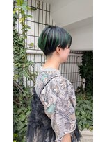 ビンナ(BINNA)&nbsp;ショートカット×デザインカラー♪