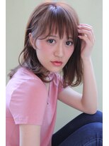 ヘアーアンドメイク シーク 吉祥寺(HAIR&MAKE SeeK)&nbsp;うぶバング×カールロブ