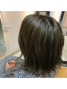 ソーホー 八日市店(SOHO) 外ハネボブ×マットベージュ