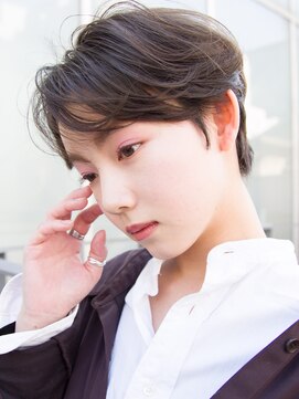 ダブ アオヤマ(DaB AOYAMA) 【DaB】ゆるふわマニッシュショート