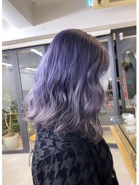 フラム 渋谷(flamme) 【flamme】blue purple