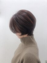 美容室 パルス 静岡鷹匠店(PALS)&nbsp;前上がりショート　ショートボブ　透明感カラー　髪質改善