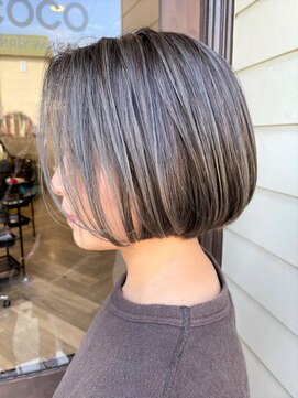 ヘア メイク ココ(hair make coco) モノトーングレージュ★ワンレングス