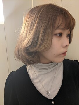 マイノリティー 石橋店(Minority) 韓国ボブ ぱつっとボブ 切りっぱなしボブ
