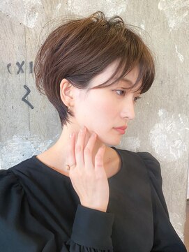 ロビー 表参道(ROBBY) 大人綺麗束感ショート/白髪染/30代40代50代