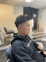 メリケンバーバーショップ フクオカ(MERICAN BARBERSHOP FUK)&nbsp;ビジネスパーマ
