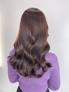 レニーバイエース(LANY by ACE) 【LANY横浜】ラベンダーベージュ×波巻き