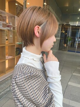 ロンドブルーム 天神大名店(Lond Bloom) 大人可愛いショートボブ/ショートヘア/20代30代/ショートヘア