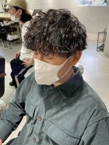 ニコフクオカヘアーメイク(NIKO Fukuoka Hair Make) 波巻きパーマ/波巻きスパイラル/福岡天神/メンズパーマ