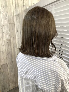 ロア ヘアーコーディネート 三条烏丸店(LoRE hair coordinate) LoRE☆赤みを抑えたオリーブグレージュカラー