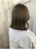 LoRE☆赤みを抑えたオリーブグレージュカラー