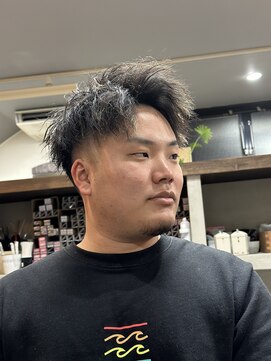 ダンク(DANK) アップバングフェード