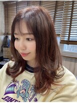 シュクルヘアー(Sucre Hair)&nbsp;レイヤーカット＊チョコレートブラウン