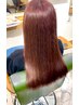 【髪質改善カラーNo.1】カット＋髪質改善カラー＋TR（ホームケア付）