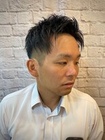 ヘアサロン 銀座マツナガ新宿店(hair salon)&nbsp;清潔感でかっこよさを！！！2ブロモヒカン【新宿/理容室】