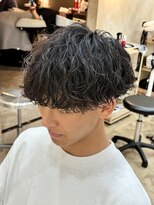 名古屋/メンズカット/メンズパーマ/眉毛/波巻きパーマ