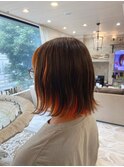 ○インナーカラー/ビビッドオレンジ/切りっぱなし○ 菅野裕太