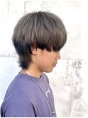 グレーシルバー×エンドカラーブルー