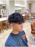 メンズスペインカールパーマ☆新宿