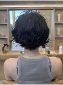 ショートパーマ/ウェーブミディアム[中崎町/梅田駅］