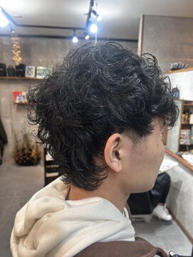 トープ(TOPU) ショートウルフ/メンズカット/ウルフヘア/メンズウルフ