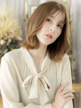 カバーヘア ブリス 戸田公園西口店(COVER HAIR bliss) ハイトーンカラーミストバングレイヤーh3戸田公園10代20代30代