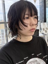 ビューナゴヤ 名駅(VIEW NAGOYA)&nbsp;前髪カタログ/イメチェンスタイル／ウェーブパーマ/こなれミディ