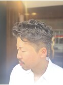 2ブロック・グランジパーマ　メンズ/シェービング/代官山/東横線