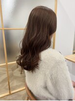 レイ 津田沼(Lei)&nbsp;アプリコットオレンジ/くびれヘア/ウェーブショート/津田沼