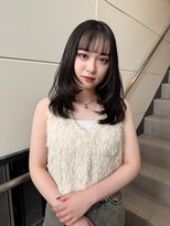 シクネ 新潟駅 万代(SHICUNE)&nbsp;【新潟/万代】ミディアムレイヤー　ハッシュカット