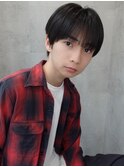 メンズシースルーマッシュ