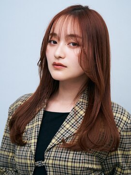 ヘアサロン ガリカ 表参道(hair salon Gallica) シースルーバングに髪質改善レイヤーカット艶髪メルティーカラー