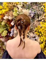 ミザリー(MISERY)&nbsp;編みおろしポニーテール