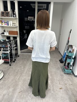 ルエ(Louer) Louer hairmake×ボブ