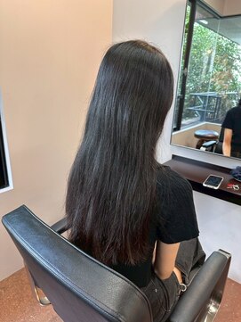 ムード(MOOD,) 暗めカラー/グランマッシュ[レイヤーカット/髪質改善/銀座]