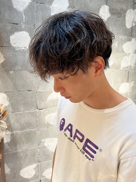 ソワ 四日市(soie) マッシュパーマ