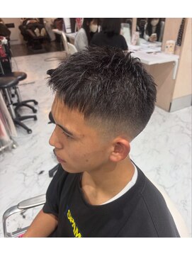 ハーツヘアーズ 五日市店(HEARTS hair's) メンズショート／ツーブロック／フェード／ジェットモヒカン