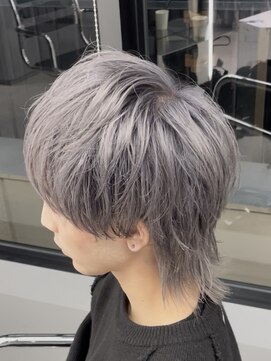 アーバンスタジオトウキョウ 下北沢店(URBAN STUDIO TOKYO) シルバーアッシュ・マッシュウルフスタイル【下北沢/men's】
