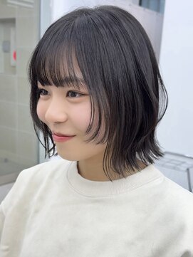ビューブルー 亀戸錦糸町(VIEW BLUE) ◎フェイスレイヤーくびれボブ似合わせ前髪
