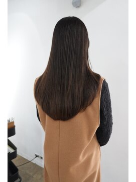 ミヨン 京都烏丸店(miyon) 【miyon】韓国レイヤーカット×暗髪カラー×髪質改善