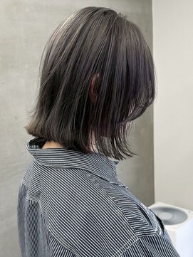 アンバー(UMBER) 京都西院/グレージュカラー ブリーチ 髪質改善 ダブルカラー