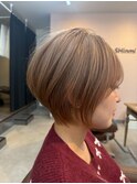 どこから見ても美しい、丸みショート／刈谷