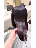 シュク 高円寺(SYUK)&nbsp;ショコラブラウン/カシス/髪質改善【SYUK高円寺】kanna