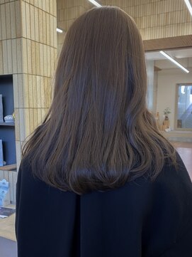 パークレーン アイス イヴェン アネックス(PARK LANE ICI yeven.anx) 自然な縮毛矯正レイヤーカットブリーチなしダブルカラー春カラー