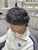 アース 名駅店(HAIR&MAKE EARTH)&nbsp;無造作波巻きパーマ
