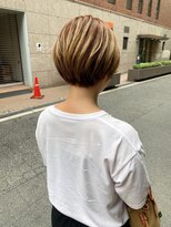 ウィーク 梅田(UiiC)&nbsp;◎ハイライトカラー×ショートstyle/uiicumeda白井舞美◎